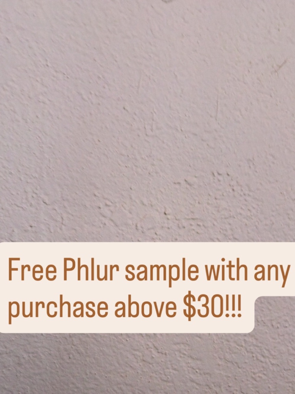 Sephora Beige and Brown Text Sticker